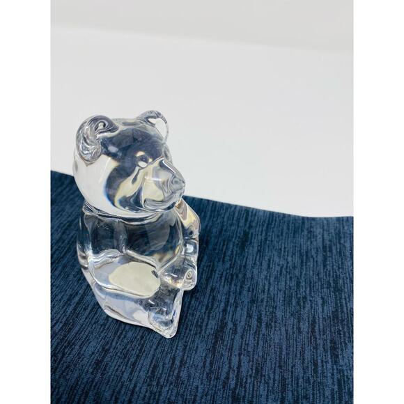 Vintage west Germany Princess house 24% lead teddy bear figurine paper weight - Picture 10 of 12